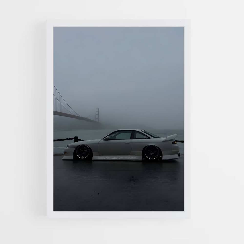 Poster Drift on the Bridge – affiche Nissan (vue 3)